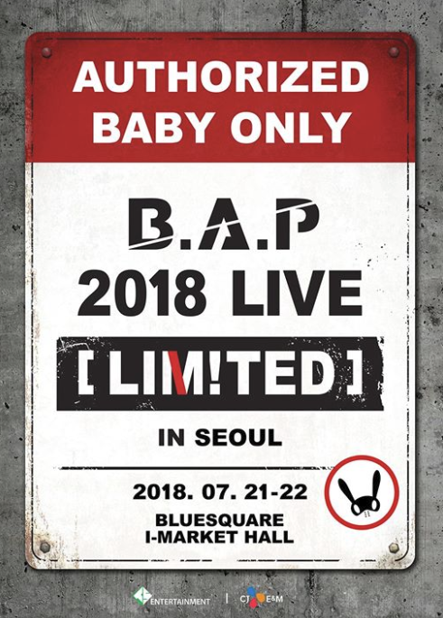 B.A.P 2018 LIVE [LIMITED] IN SEOUL