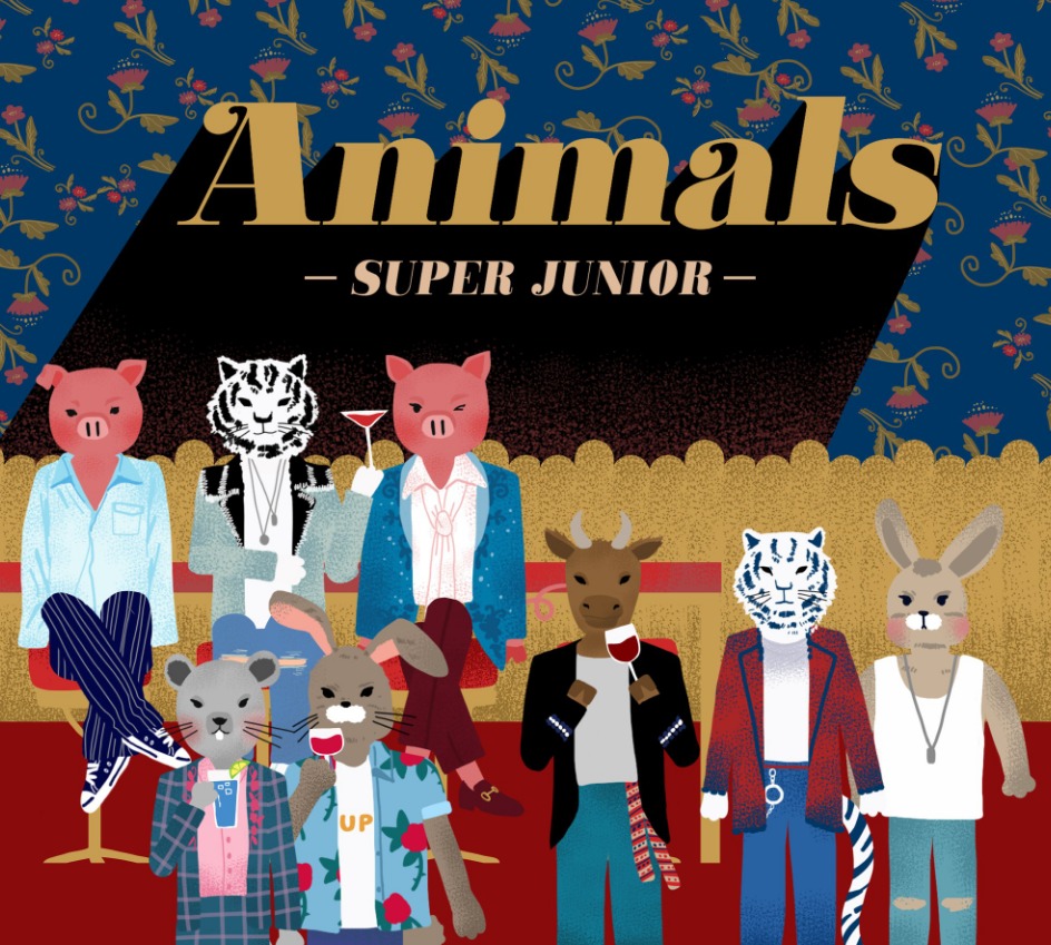 SUPER JUNIOR ニューアルバム収録曲「Animals」イメージ