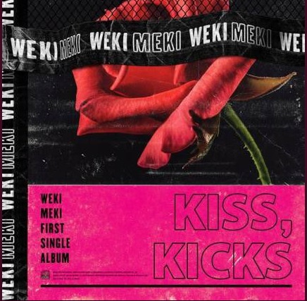 Weki Meki「KISS,KICKS」アルバムカバー
