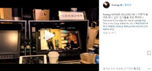 自身のSNSに映像とともにコメントを残したYGヤン・ヒョンソク代表