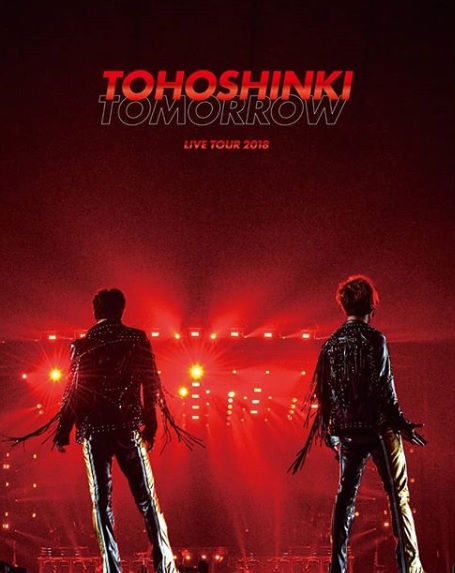 「東方神起LIVE TOUR 2018 ～TOMORROW～」のライブDVD・Blu-rayが4つのチャートで1位を占めた!