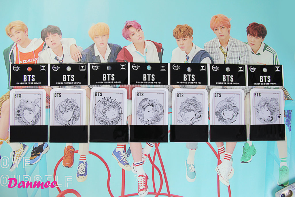 BTS透明交通カード(T-money) 徹底分析! 7月26日からDanmee Shopで発売 