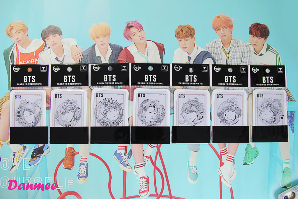 BTS透明交通カード(T-money) 徹底分析! 7月26日からDanmee Shopで発売