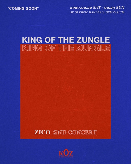 ジコの単独コンサート「KING OF THE ZUNGLE」