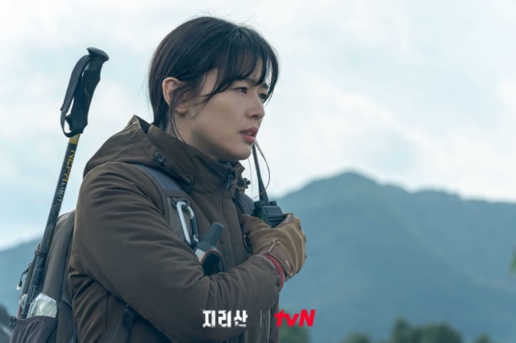 tvN土日ドラマ『智異山』に登場するチョン・ジヒョン