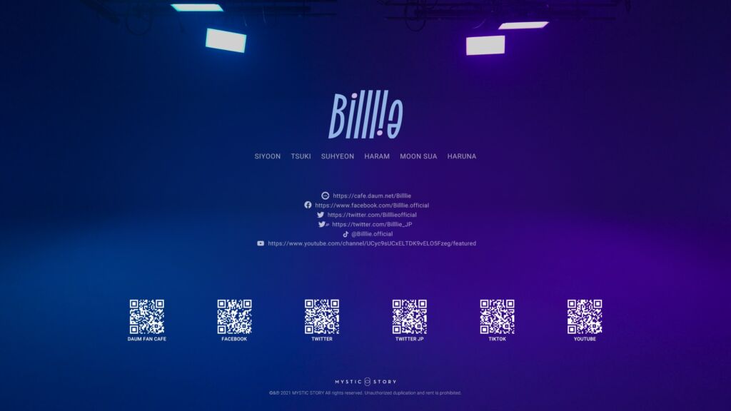 10月12日にグループ名とロゴが発表されたBilllie