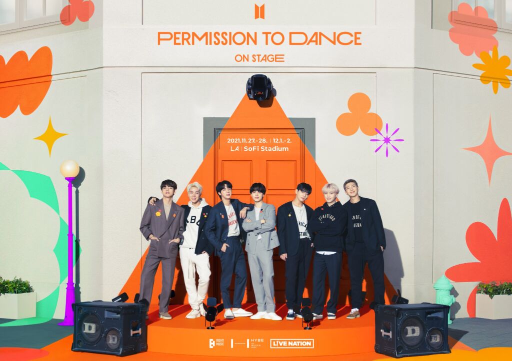 BTSが『BTS PERMISSION TO DANCE ON STAGE』を開催する