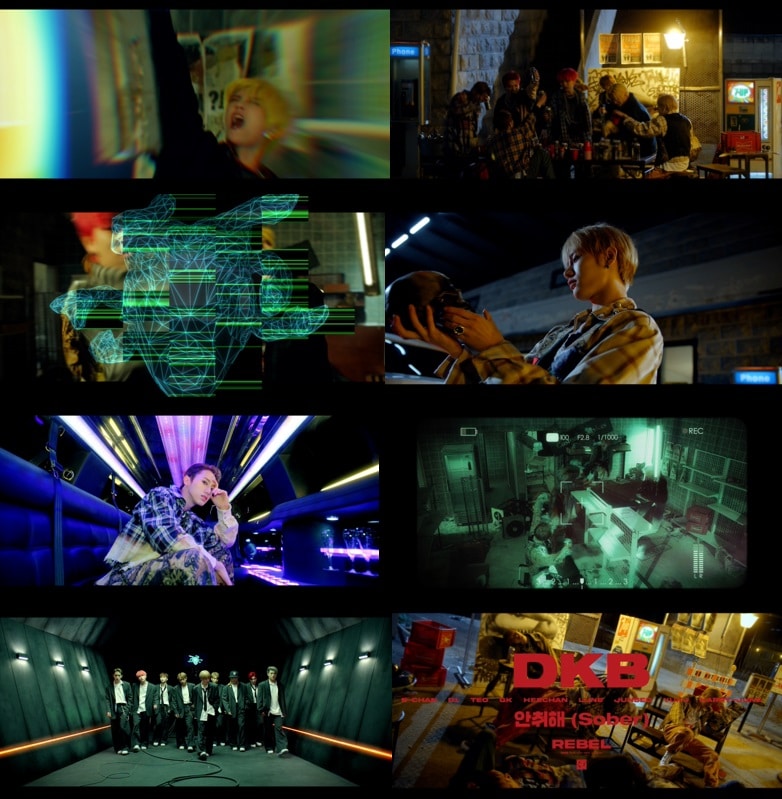 DKBが『REBEL』のミュージックビデオティーザー映像の第1弾を公開！