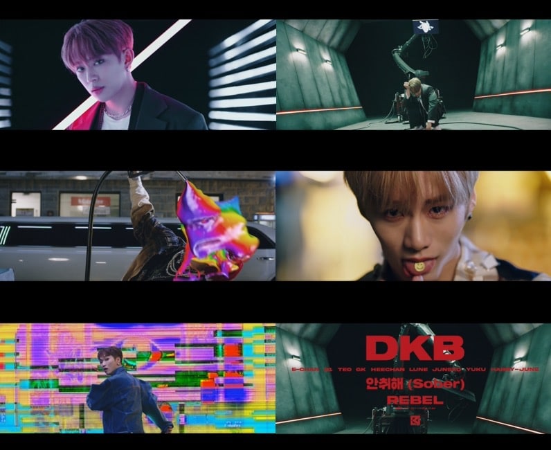 DKBが『REBEL』のミュージックビデオティーザー映像の第2弾を公開！