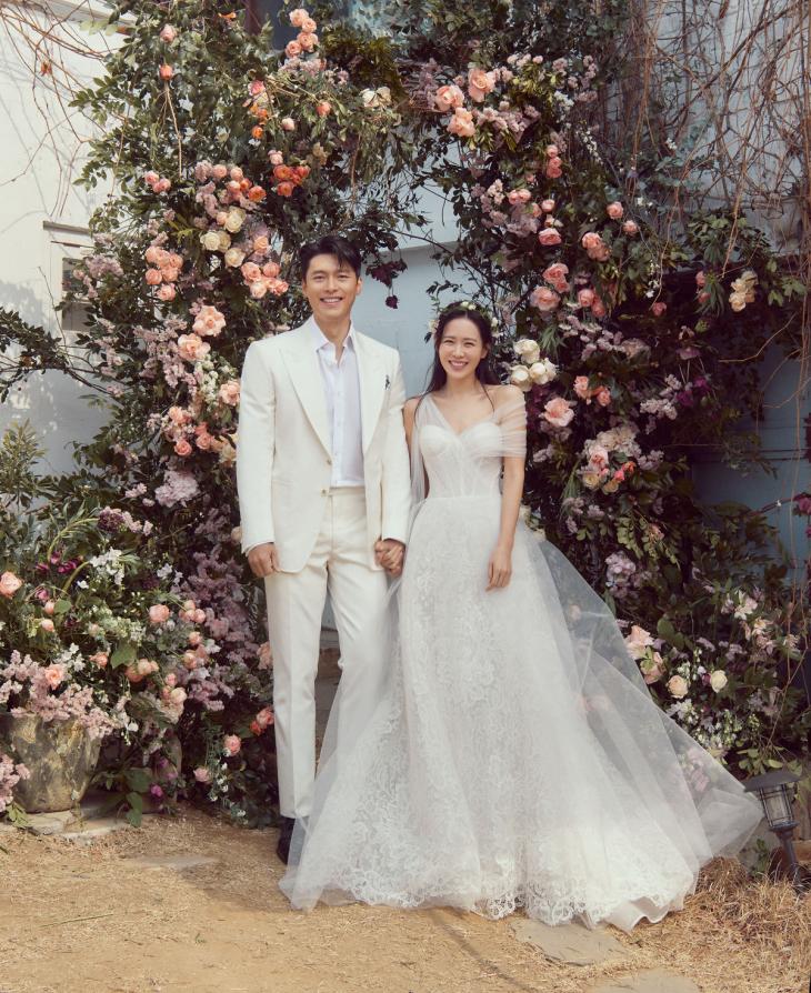 ヒョンビン＆ソン・イェジンは、3月31日に結婚式を挙げた
