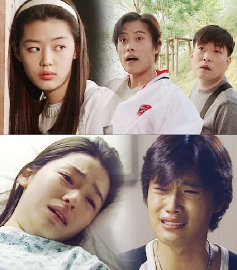 女優のチョン・ジヒョンと俳優のイ・ビョンホンは、『Happy Together(1999)』に出演した
