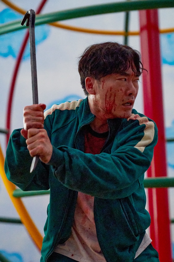 ユ・ソンジュは『イカゲーム(Netflix/2021)』で臓器売買に荷担する元医者役を演じた