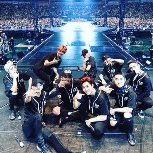 EXO (画像出典：セフン 公式Instagram)