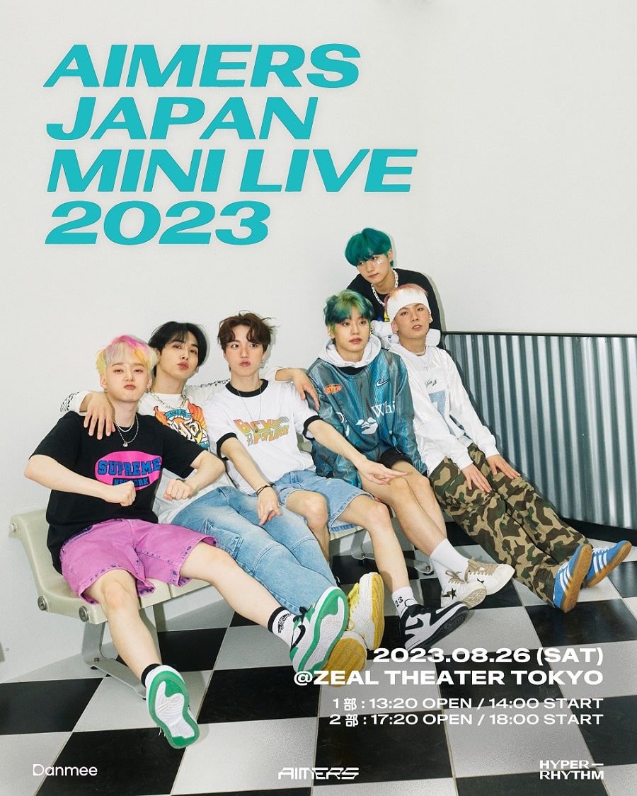 AIMERS、8月に『AIMERS JAPAN MINI LIVE 2023』開催決定！ - DANMEE ダンミ