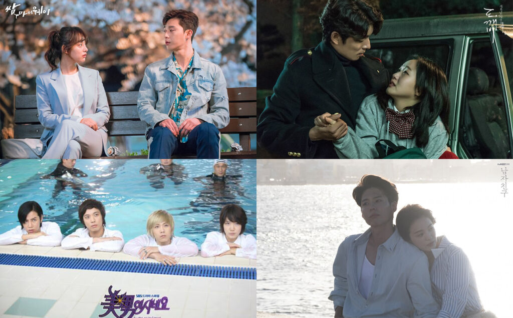 ユニークな設定が人気の韓国ドラマ。『サム、マイウェイ〜恋の一発逆転!〜』、『トッケビ～君がくれた愛しい日々～』、『ボーイフレンド』、『美男ですね』など。