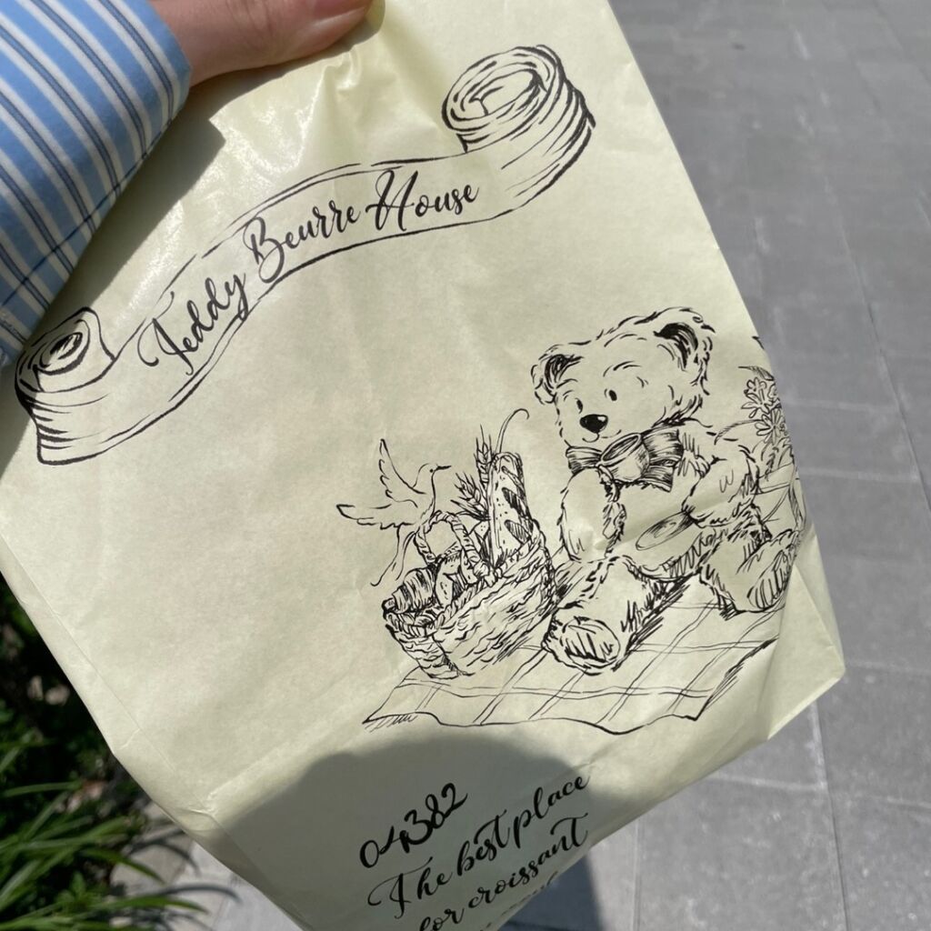 テイクアウト袋 Teddy Beurre House 